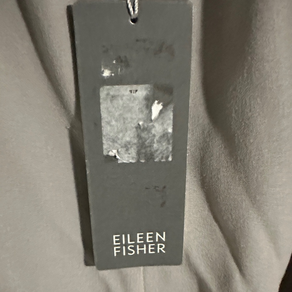 Eileen Fisher Wide-Leg Pants in Light Taupe - Picture 3 of 4